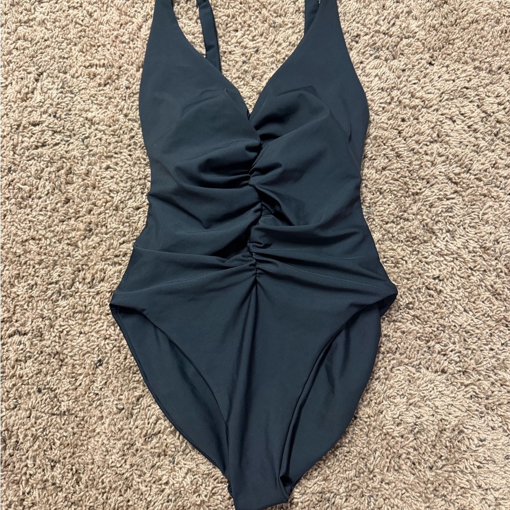 Skatie Black One Piece Swimsuit